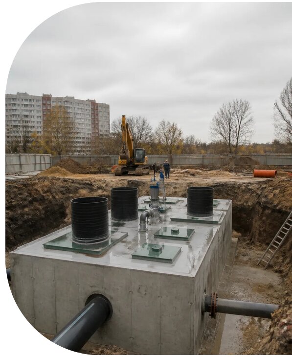 Канализационная насосная станция в Котельниках от 265450 р. | АПаруса-Ктн